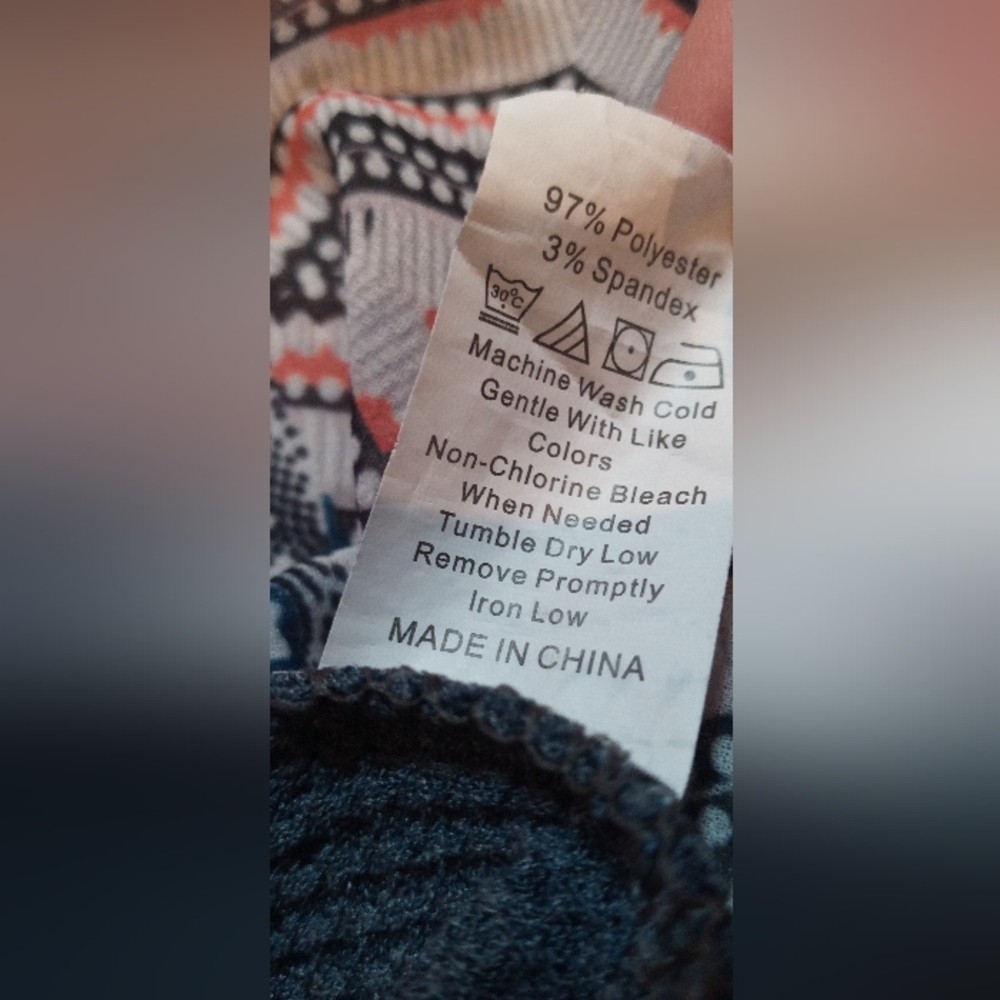 Bohemian Patchwork Sleeve Top - image 8